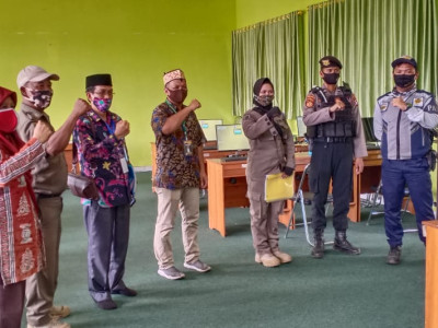 Kunjungan Tim Satgas Covid 19 Kota Palangka Raya