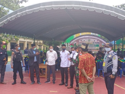 Kunjungan Tim Satgas Covid 19 Kota Palangka Raya