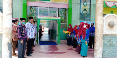 Kunjungan Kelompok Kerja Madrasah Tsanawiyah (KKMts) Kabupaten Tabalog 12/11/2020