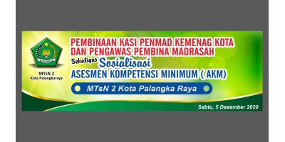 Pembinaan Kasi Penmad Dan Sosialisasi AKM Tanggal 06-12-2020