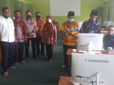 Kunjungan dari Panitia Kankemenag Kota Palangka Raya utk Kegiatan AKK AKG dan AKP