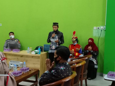 Sosialisasi Tim Korlatas Polri Tentang Keselamatan Tertib Belalu Lintas di Lingkungan MTs N 2 Kota P